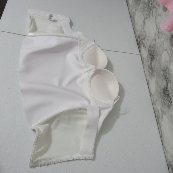 Felina Strapless White Bridal Bra Size 34 A | White - Picture 5 of 13